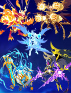 龙斗士创世五龙神