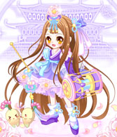 奥比岛大韩山茶淑女装