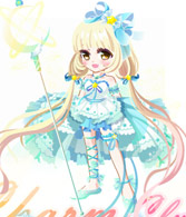 奥比岛灵灵星空少女装