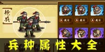 狂斩三国3兵种属性大全 兵种属性一览