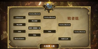 炉石传说暴雪嘉年华中国区预选赛首日战罢 今日继续激战