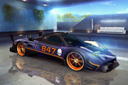狂野飙车8A级车 帕加尼Zonda R 