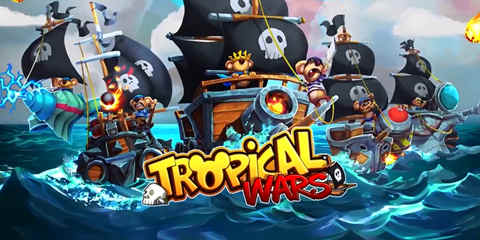 轰敌船打海怪 《热带战争(Tropical Wars)》上架
