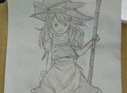 生死狙击玩家手绘-雾雨魔理沙