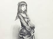 生死狙击玩家手绘-紫萱妹子