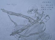 生死狙击玩家手绘-Double SPAS 12