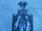 生死狙击玩家手绘-可怕的终极母体