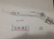生死狙击玩家手绘-M1887秘银
