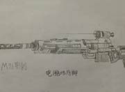 生死狙击玩家手绘-M96影刺手绘