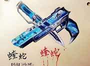 生死狙击玩家手绘-帅气的蝰蛇