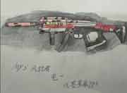 生死狙击玩家手绘-mp5风行者