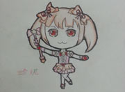 生死狙击玩家手绘-魔法少女珍妮