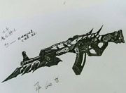 生死狙击玩家手绘-魔龙骑士