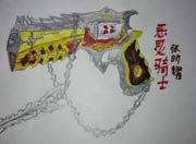 生死狙击玩家手绘-恶灵骑士