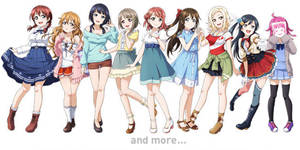 《LoveLive！学园偶像祭》新团体PDP再添成员 6名新人一同公布