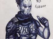 生死狙击玩家手绘-手绘赤魔