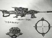 生死狙击玩家手绘-自创巴雷特灭世