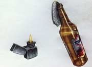 生死狙击玩家手绘-燃烧瓶