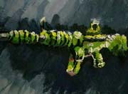 生死狙击玩家手绘-M4A4军魂