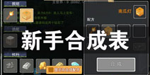 奶块合成表攻略大全 新手必备合成配方分享