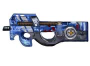 生死狙击玩家手绘-P90-S（板绘）
