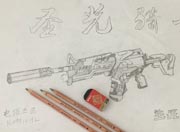生死狙击玩家手绘-圣光骑士