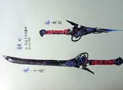 生死狙击玩家手绘-干将莫邪魔改版
