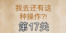 还有这种操作第17关怎么过 第17关通关攻略
