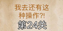 还有这种操作第24关怎么过 第24关通关攻略
