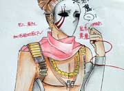 生死狙击玩家手绘-cp赤魔
