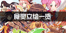 料理次元立绘汇总 美食娘食灵立绘一览