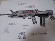 生死狙击玩家手绘-荣耀战神