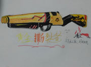生死狙击玩家手绘-黄金撕裂者