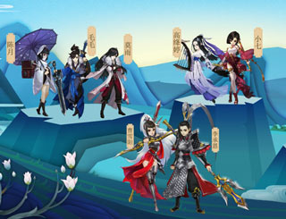 剑网3：指尖江湖ios版12月下旬开测 经典世界背景与人物模型曝光