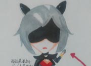 生死狙击玩家手绘-Q版暗黑特工