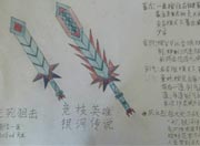 生死狙击玩家手绘-自创英雄武器