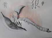 生死狙击玩家手绘-荒骨手斧