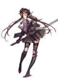 战舰少女r龙田图鉴 龙田轻巡洋舰