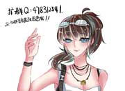 生死狙击玩家手绘-希雅
