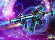 生死狙击玩家手绘-MP5SD-夜魔涂装