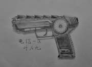 生死狙击玩家手绘-魔改USP