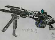 生死狙击玩家手绘-凶神白虎
