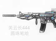生死狙击玩家手绘-AR15雷神