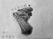 生死狙击玩家手绘-柯尔特巨蟒