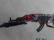 生死狙击玩家手绘-魔龙骑士