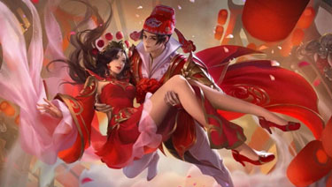 王者荣耀5款情侣皮肤近期推出 露娜新皮肤原画富含彩蛋