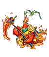 卡布西游火镰爆龙侠