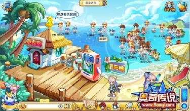 奥奇传说内测火爆 特权大礼送不停