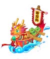 奥比岛东方红龙舟