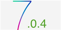 ios7.0.4什么时候发布 新特性有哪些